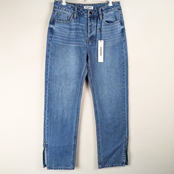 NWT Vigoss Ace straight side split hem jeans 28 - Picture 2 of 10